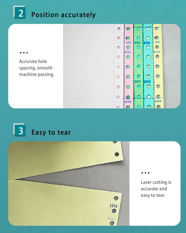 1-6ply Carbonless Continuous Computer Paper with Direct Manufacturer Price Continuous Computer Paper Per Color Coloured Carbon Paper Billing Invoice Forms