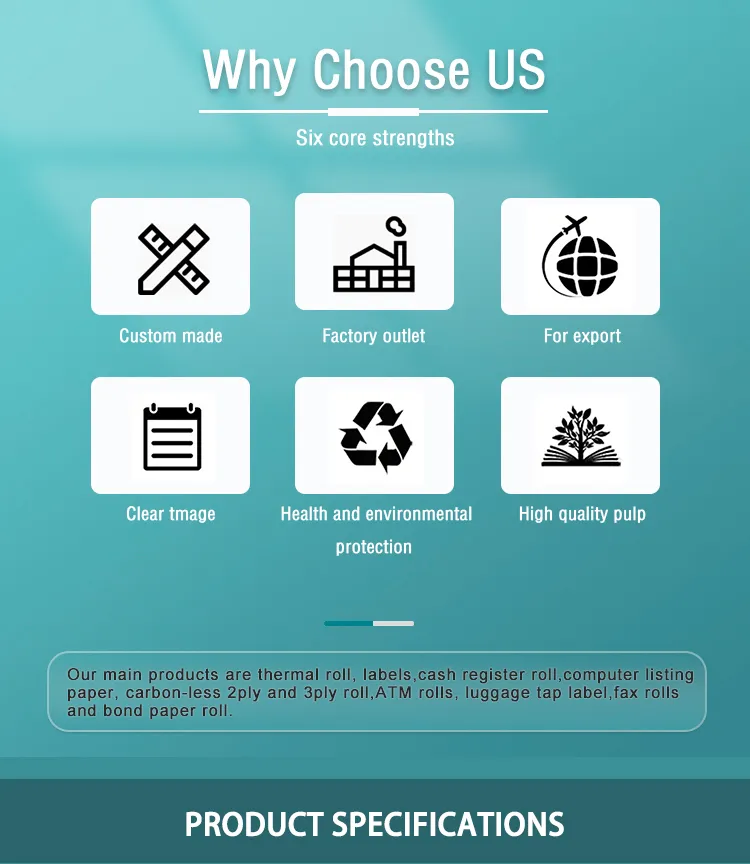 1-6ply Carbonless Continuous Computer Paper with Direct Manufacturer Price Continuous Computer Paper Per Color Coloured Carbon Paper Billing Invoice Forms