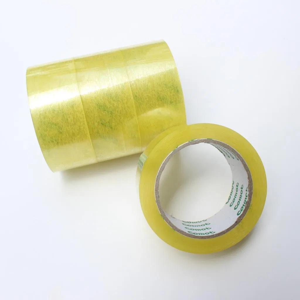 10 Years Factory 48mm*45mic*1000m Clear Adhesive Sealing BOPP Tape