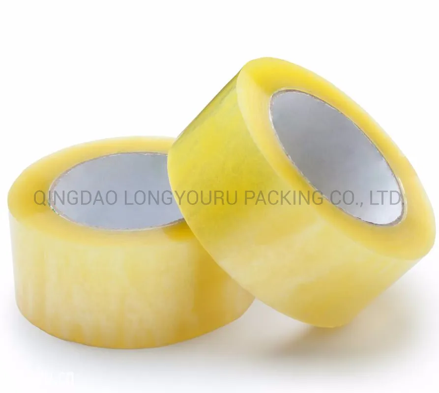 10 Years Factory 48mm*45mic*1000m Clear Adhesive Sealing BOPP Tape