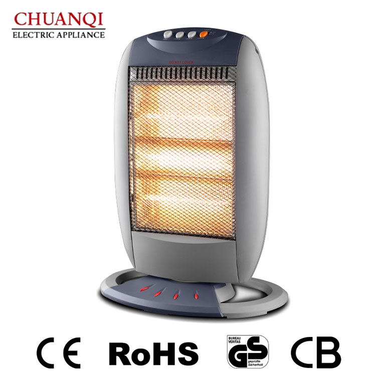 Why Choose a 1200W 3 Tubes Halogen Heater With Chubby Design for Your Home or Office?