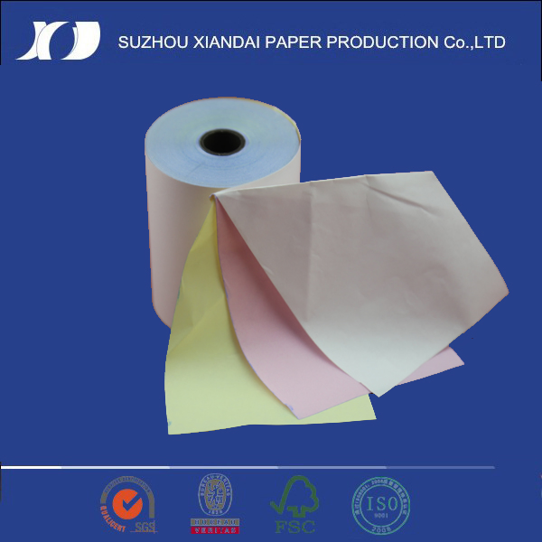 3ply Carbonless Copy Paper Roll