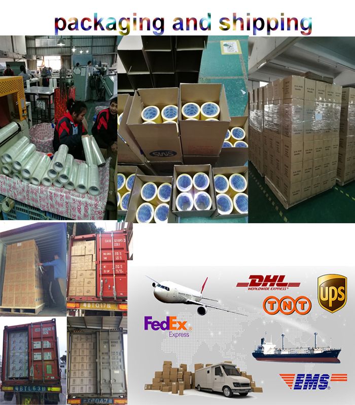 45mic Hotmelt Colored Packaging Tape with No Bubble