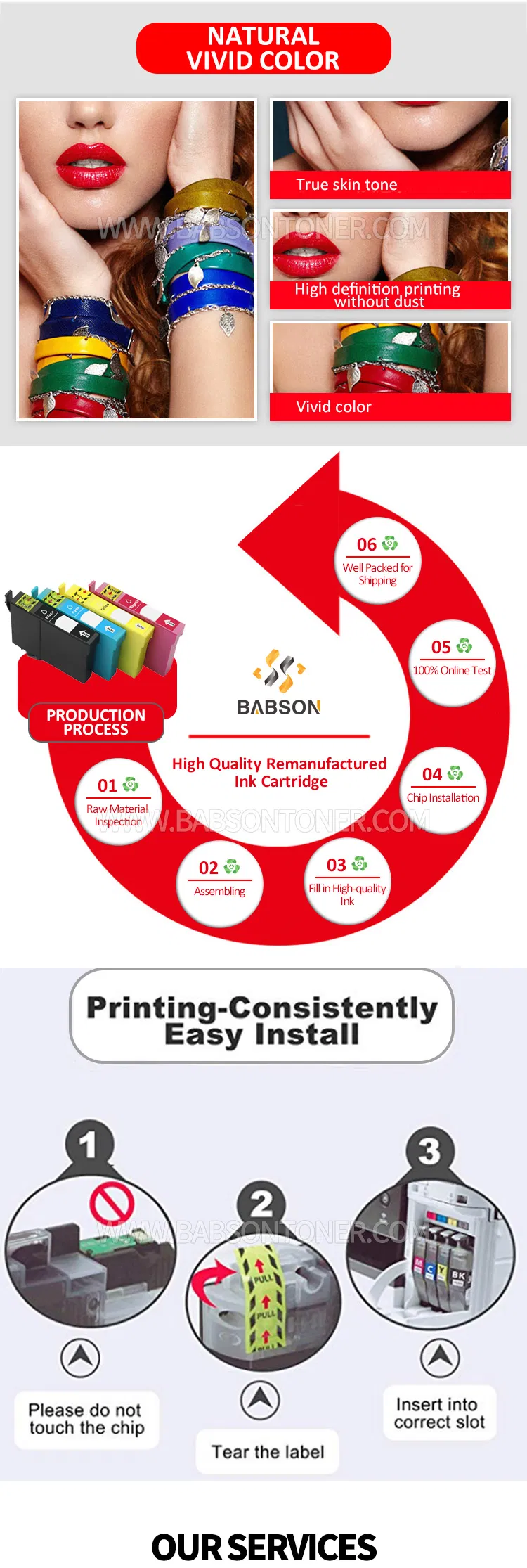 564XL Ink Cartridge for HP B8550 C6324 6340 6383 7560 209