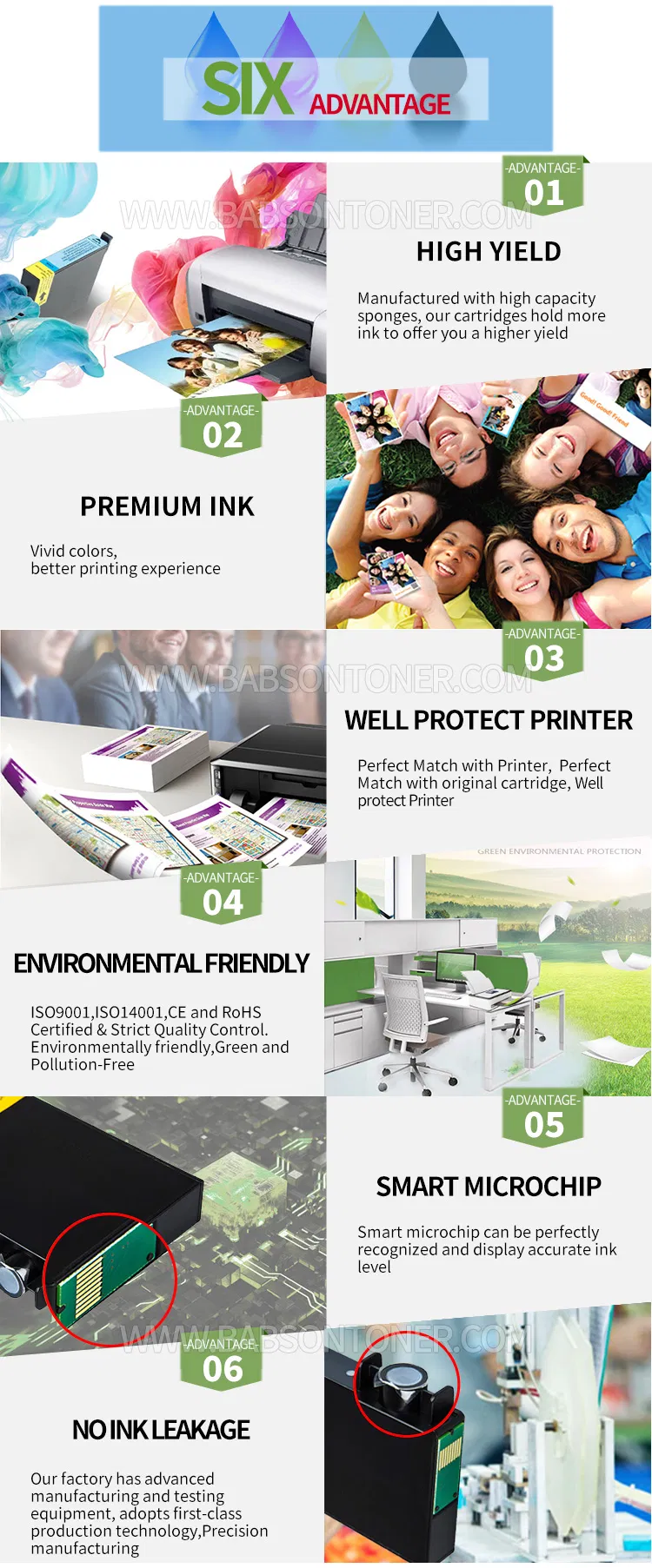 564XL Ink Cartridge for HP B8550 C6324 6340 6383 7560 209