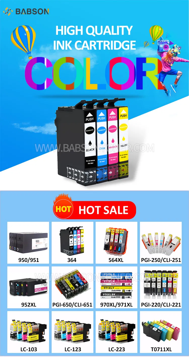 564XL Ink Cartridge for HP B8550 C6324 6340 6383 7560 209