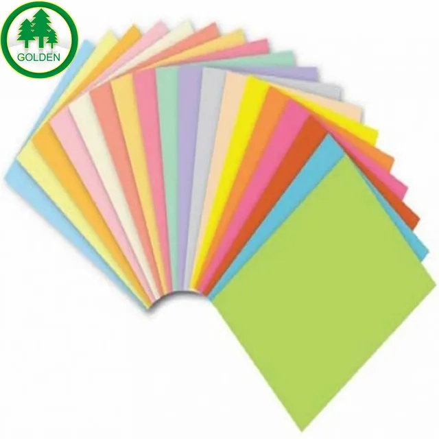 60GSM 70GSM 80GSM 90GSM Color Bristol Board Paper in Sheet or Roll