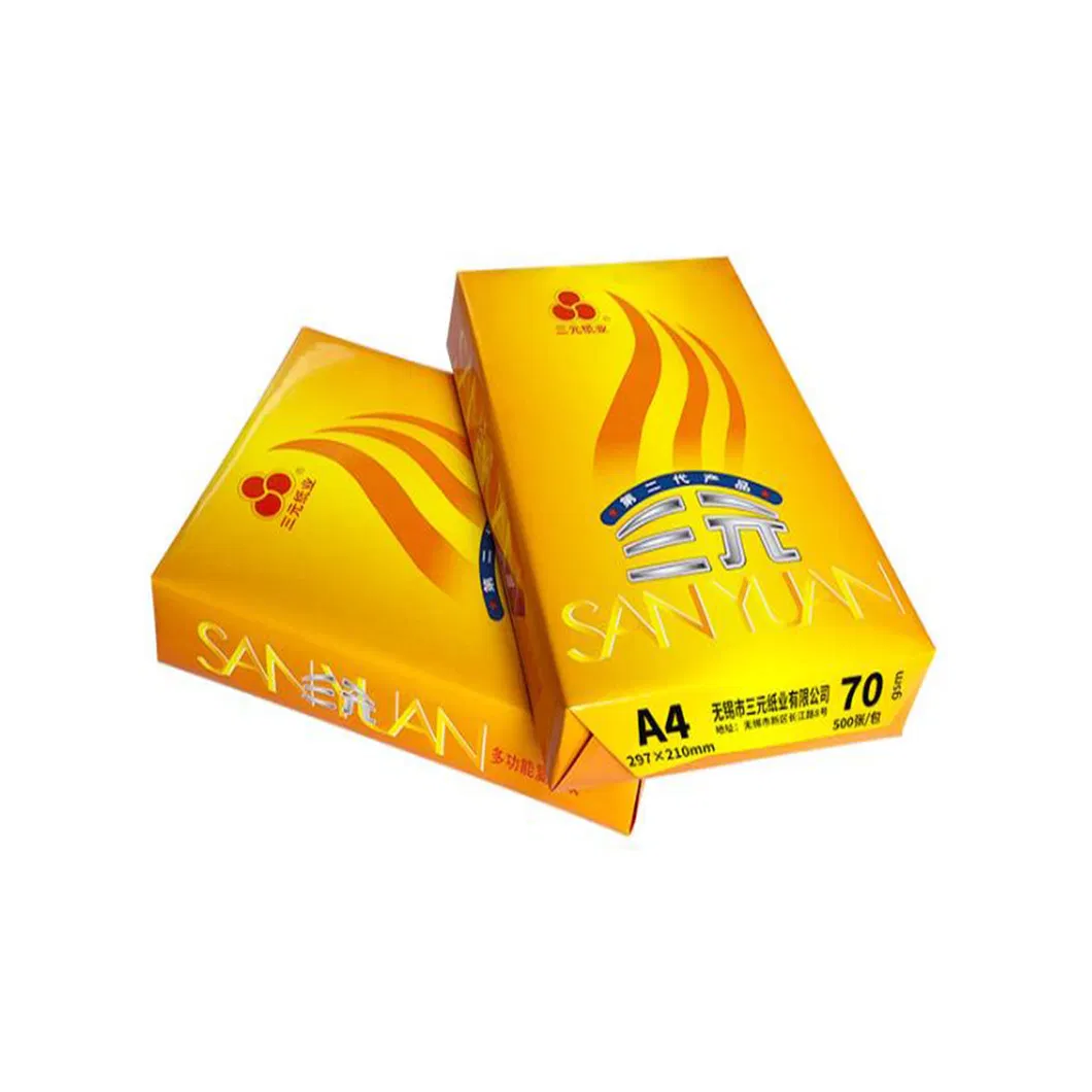 70GSM Wood Pulp 500 Sheets/Ream A4 Copy Paper for Office