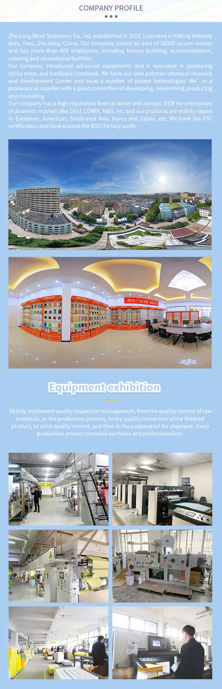 BOPP Film Sticky Notes Page Marker Index Neon