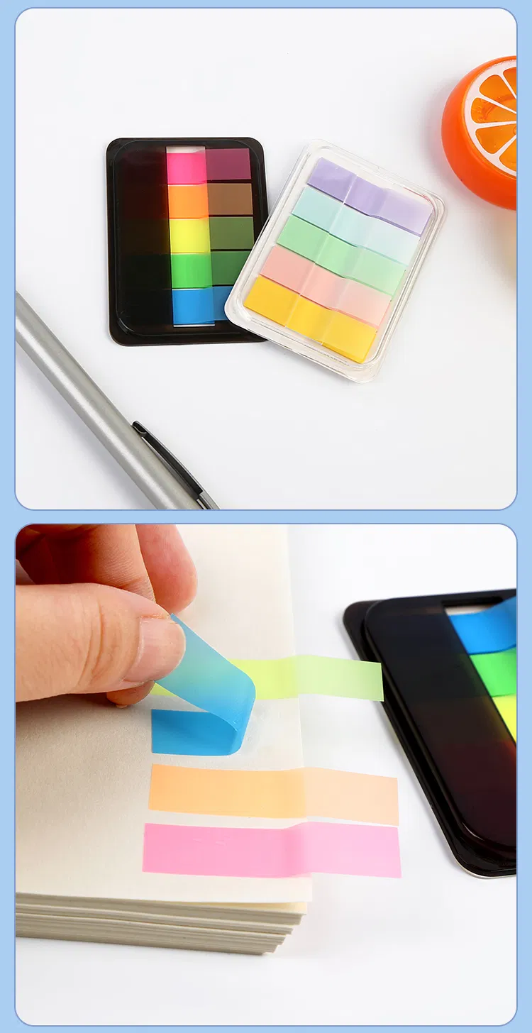 BOPP Film Sticky Notes Page Marker Index Pop-up Box