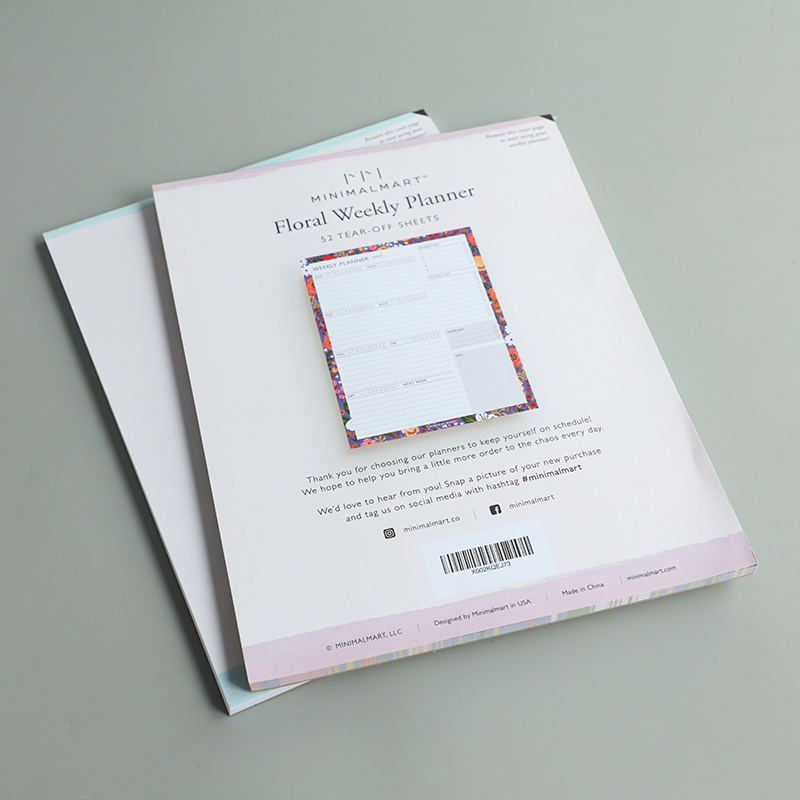 China Factory Color Pages Custom Printed School Coil Notepad Office Spiral Notebook