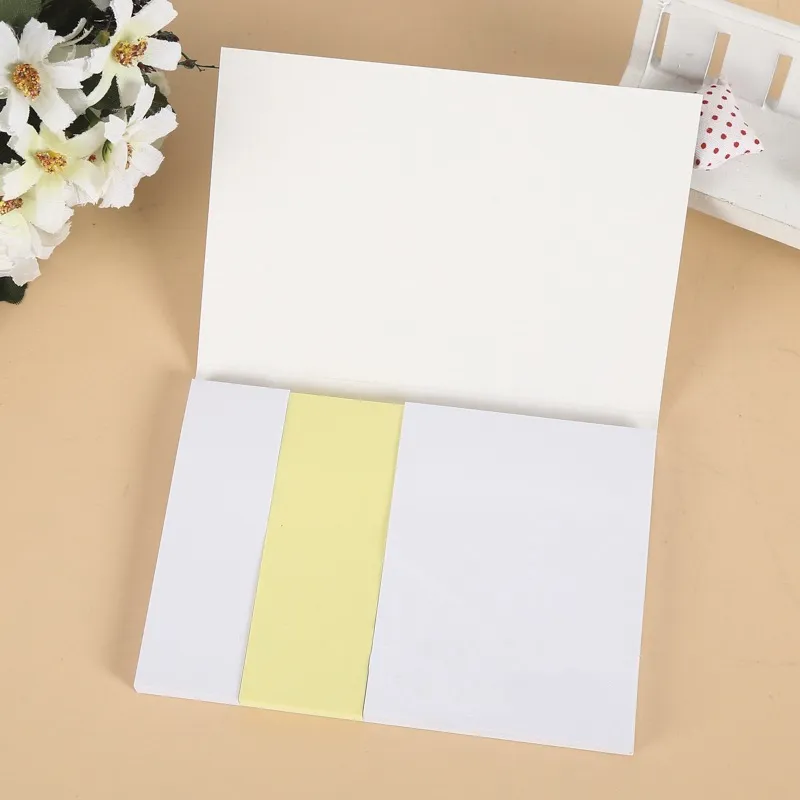 Colorful Printing Notebook Good Quality Easy Peal off Sticker Custom Set Sticky Note Book