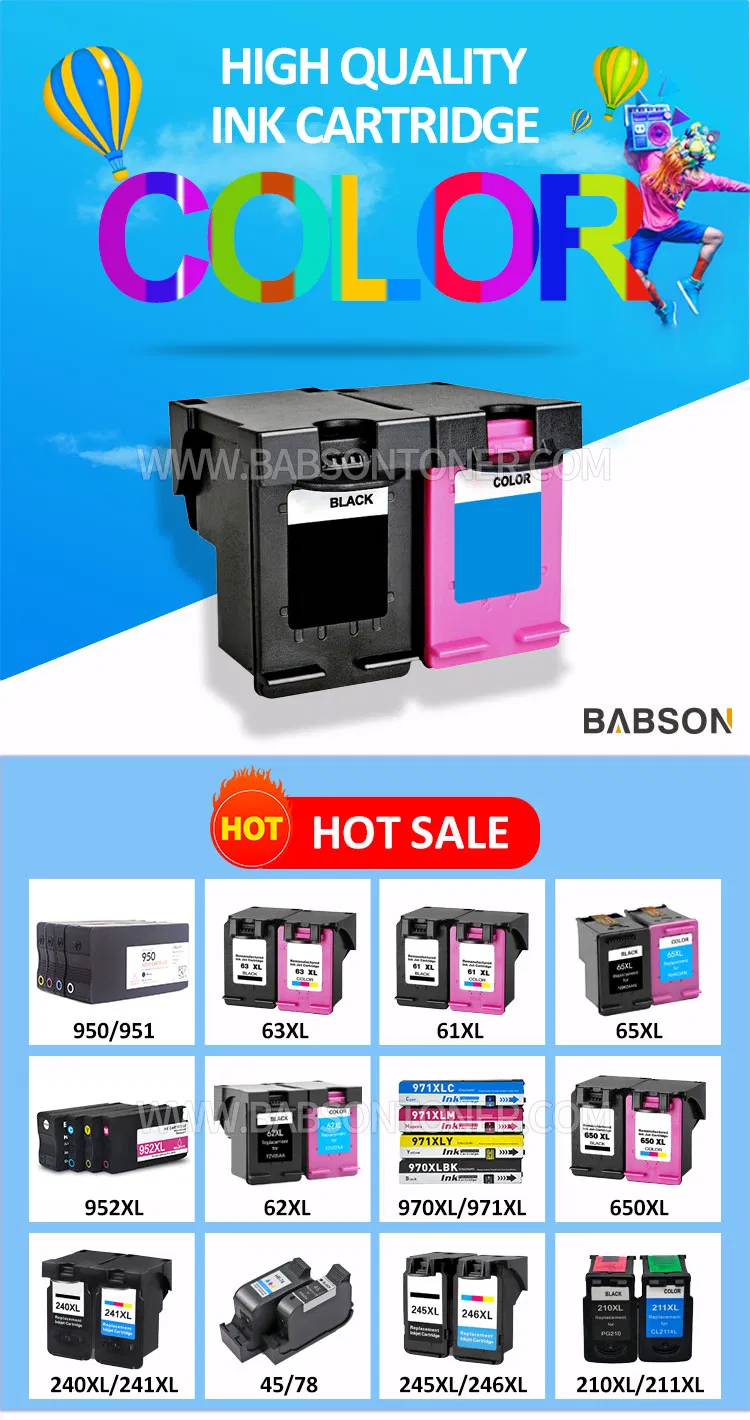 Compatible Canon Gt-C-310XL Gt-C-311XL Pg310XL Cl311XL Ink Cartridge for Canon Pixus MP493 Pixus MP490 Pixus MP480 Pixus MP280 Pixus MP270 Pixus Mx420 Pix