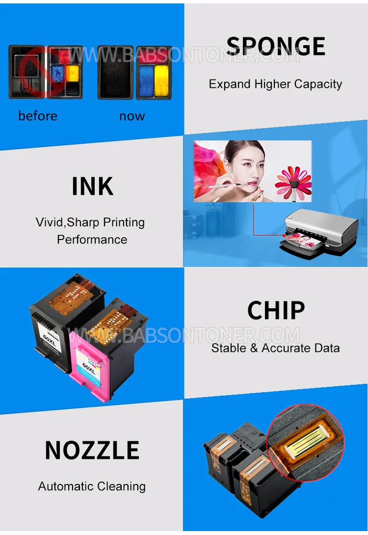 Compatible Canon Gt-C-310XL Gt-C-311XL Pg310XL Cl311XL Ink Cartridge for Canon Pixus MP493 Pixus MP490 Pixus MP480 Pixus MP280 Pixus MP270 Pixus Mx420 Pix