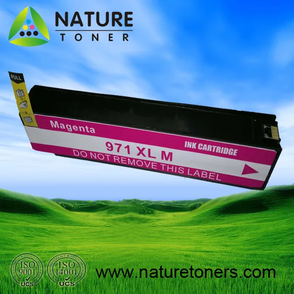 Compatible Ink Cartridge Cn625A, 970XL Black, 971XL Cyan, Magenta, Yellow for HP Officejet PRO X451, X476, X551, X576 etc