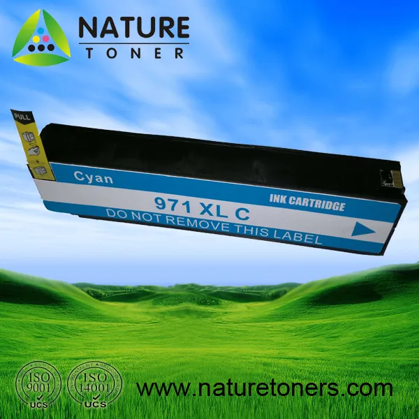 Compatible Ink Cartridge Cn625A, 970XL Black, 971XL Cyan, Magenta, Yellow for HP Officejet PRO X451, X476, X551, X576 etc