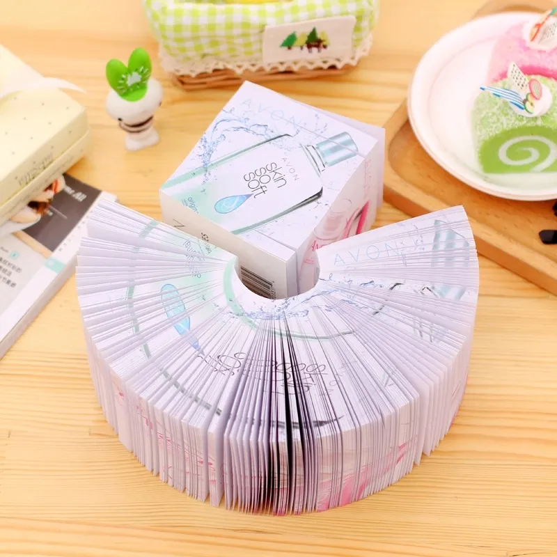 Custom Sticky Hexagon Shape Note Memo Pad Paper Cube with Wooden Pallet Factory with Best Quality in China