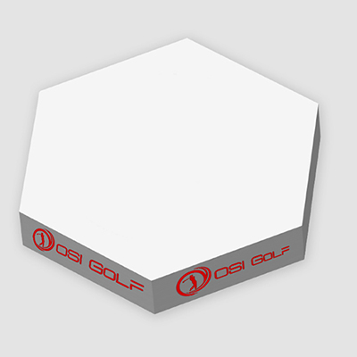 Custom Sticky Hexagon Shape Note Memo Pad Paper Cube with Wooden Pallet Factory with Best Quality in China