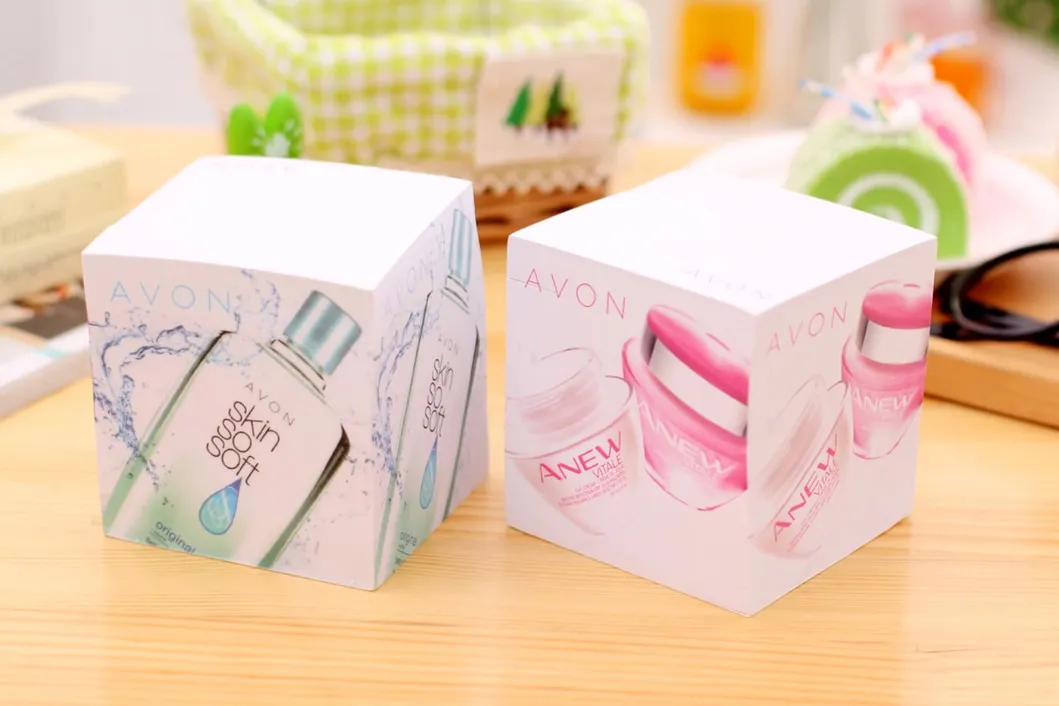 Custom Sticky Note Memo Pad Paper Cube with Wooden Pallet Factory with Best Quality in China