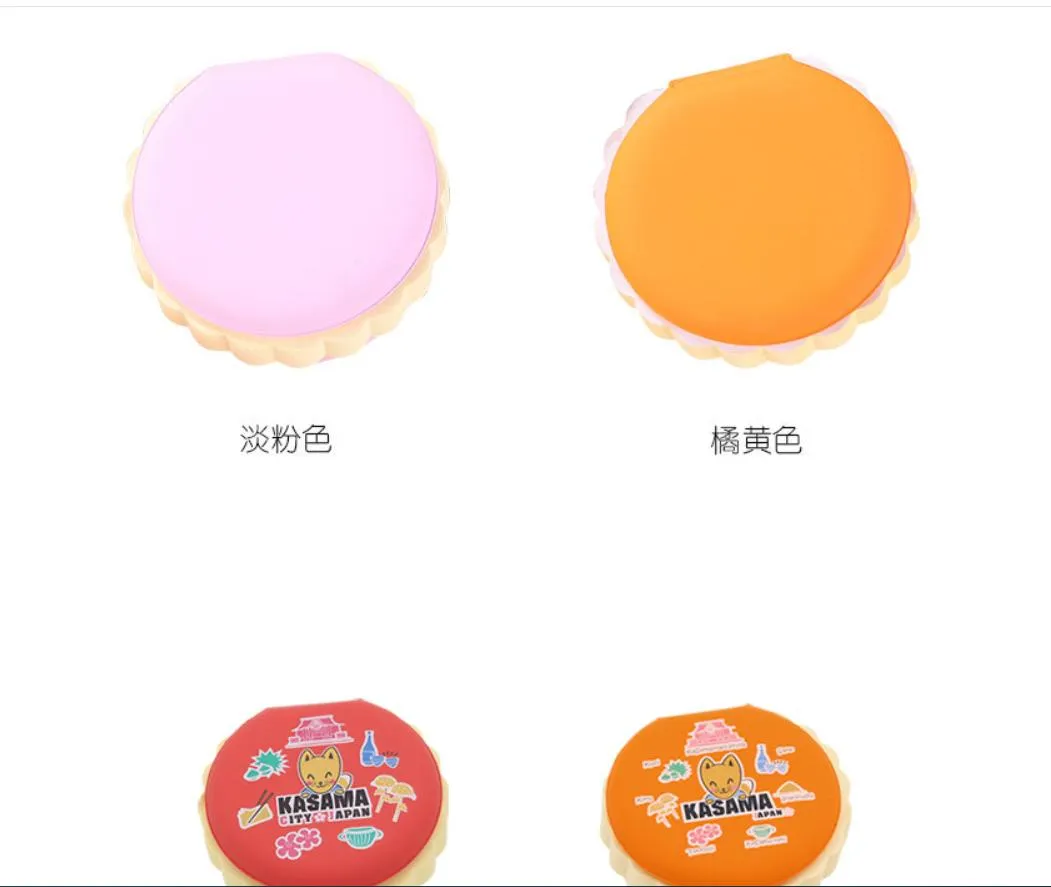 Customized Logo Macaron Cookie Shape Adhesive Sticky Note with PU Cover