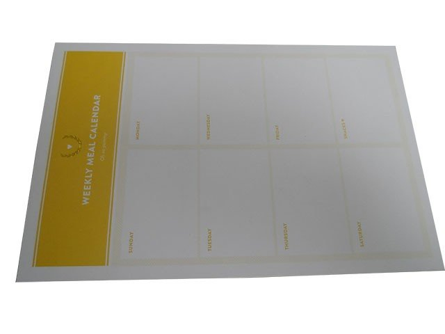 Emily Ley Notepads, Back Card, Colorful Inner Pages, Golden Stamped Logo, OEM Accept.