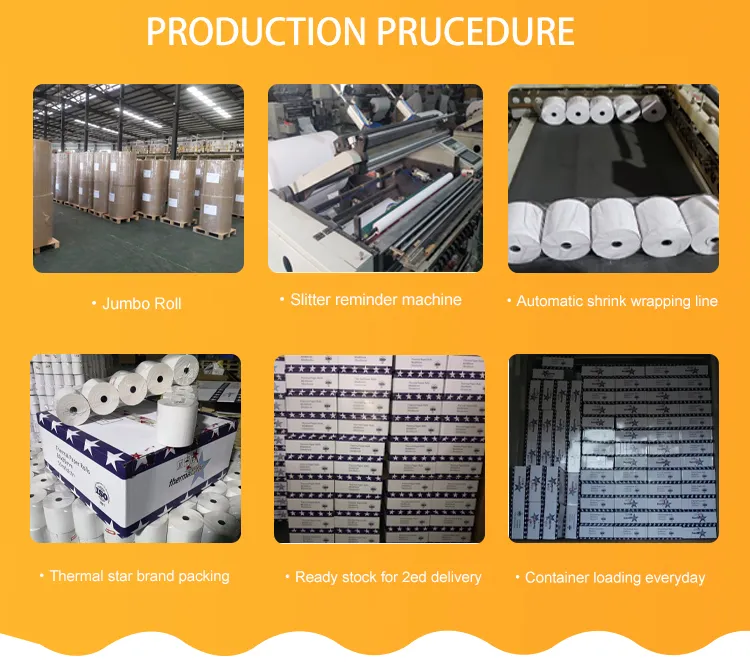 Factory Direct 405mm 795mm 844mm 875mm Thermal Paper Jumbo Rolls