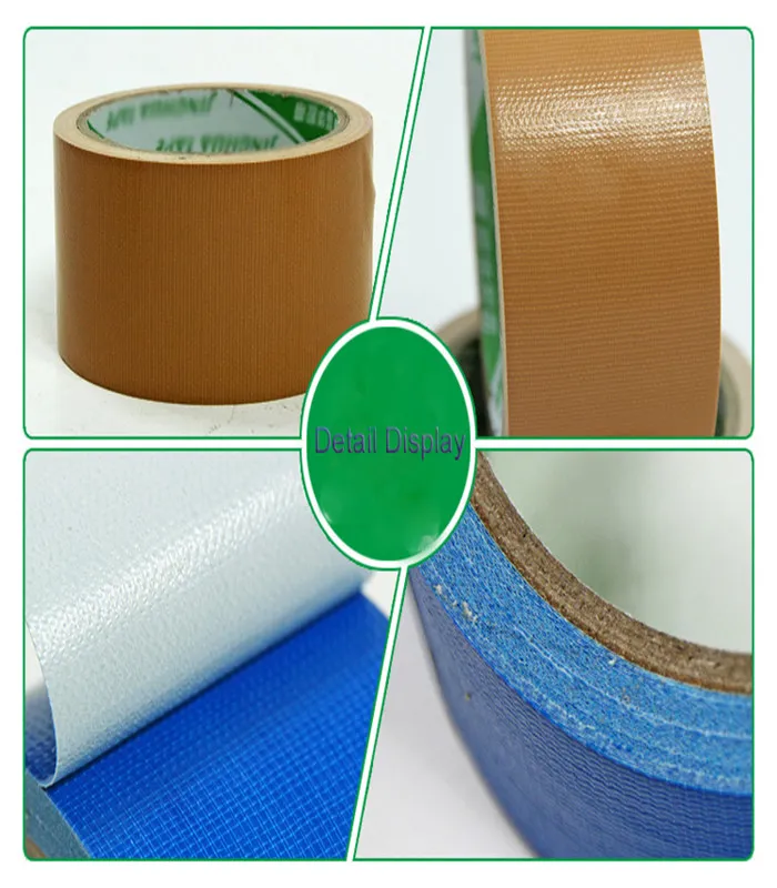 Factory Supply High Quantity Sliver Cloth Duct Tape