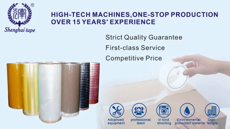 Factory Supply Manufacture 1280mm*4000m/6000m Packing Tape BOPP Jumbo Roll Tape