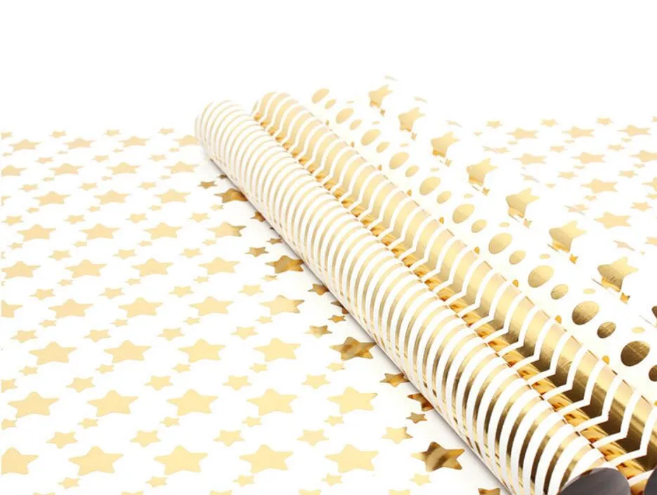 Fast Dispatch Hot Stamping Decorative Wrapping Paper, Upholstery Paper