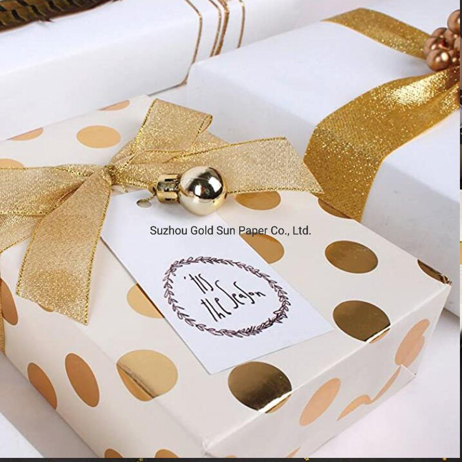 Fast Dispatch Hot Stamping Decorative Wrapping Paper, Upholstery Paper