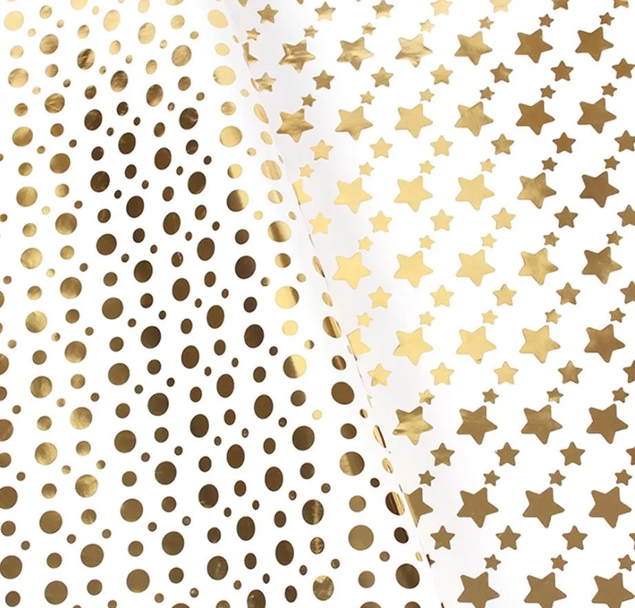 Fast Dispatch Hot Stamping Decorative Wrapping Paper, Upholstery Paper