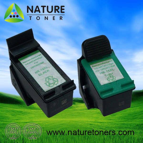 Ink Cartridge for HP 74xl, 75xl