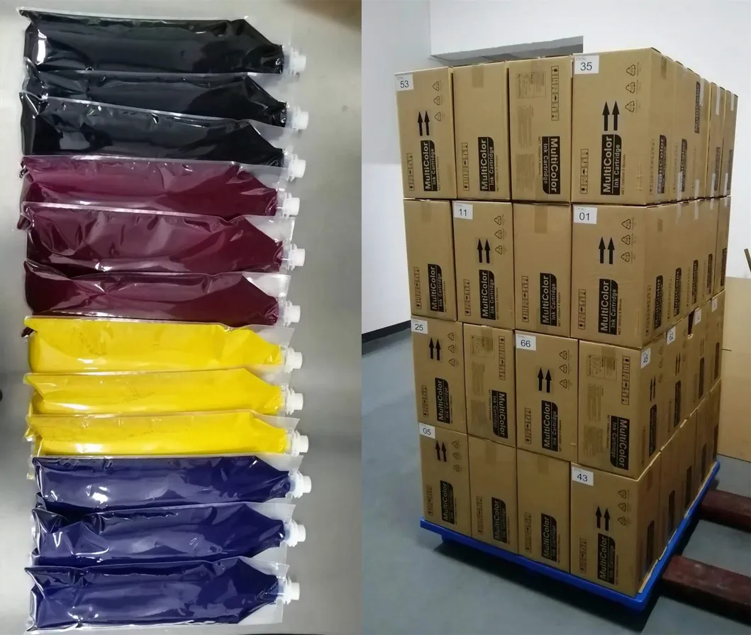 InkJet Machine EX7250 Cyan Ink Cartridge