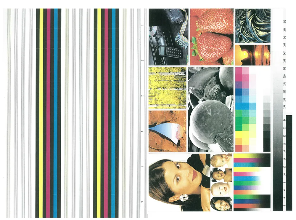 InkJet Machine EX7250 Cyan Ink Cartridge