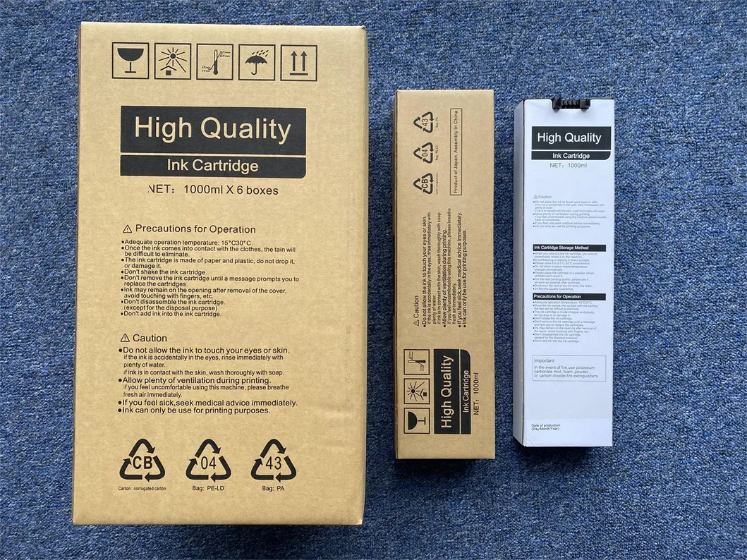 InkJet Machine EX7250 Cyan Ink Cartridge