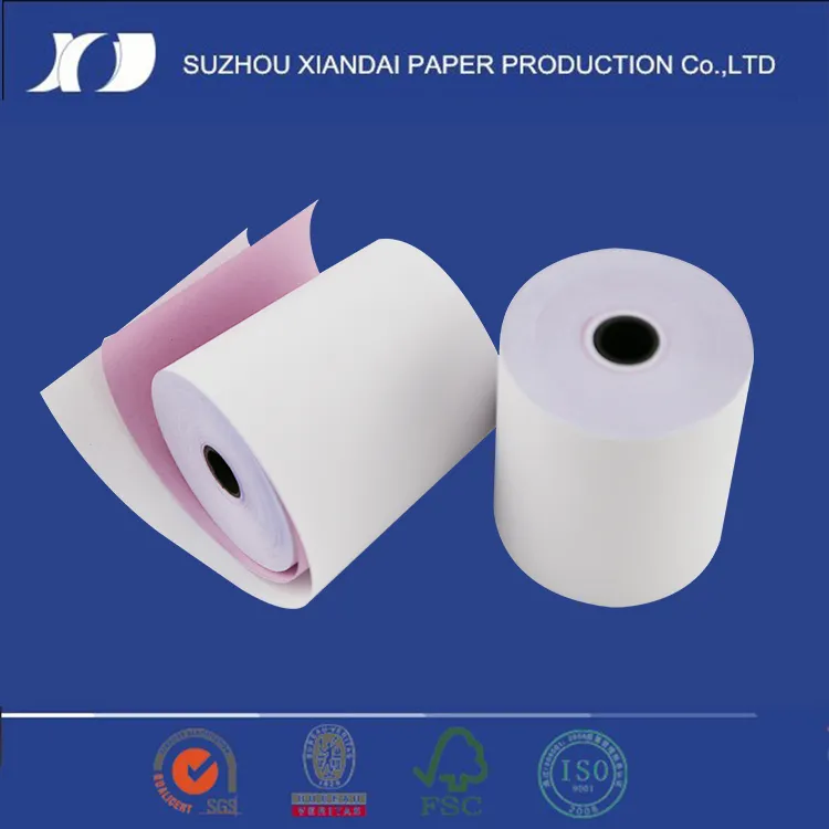 Latest 2-Ply NCR Carbonless Paper Roll