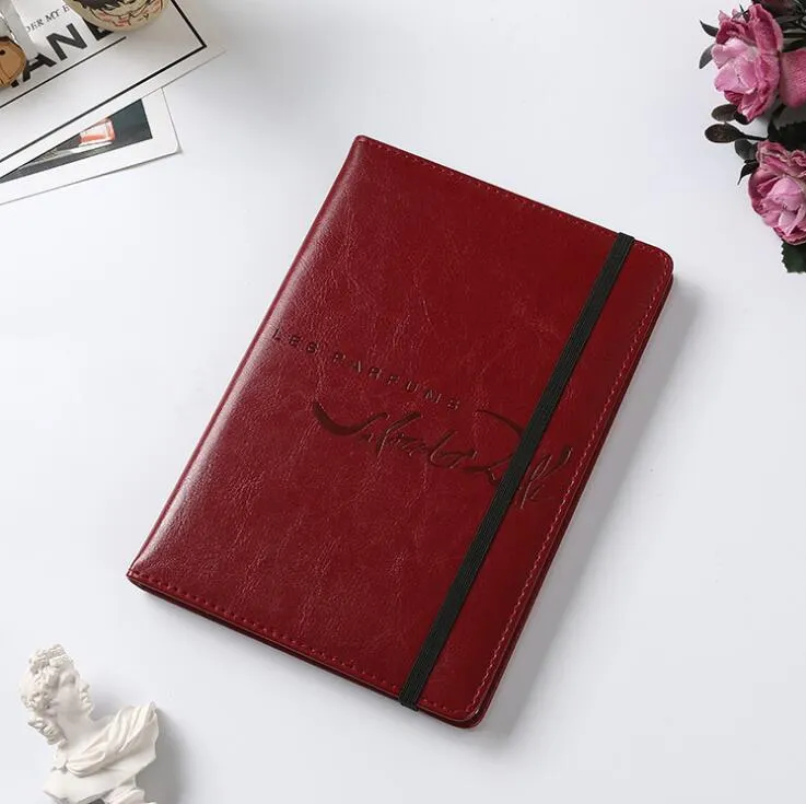 Leather Bound Notebook, PU Notebook Customized Logo