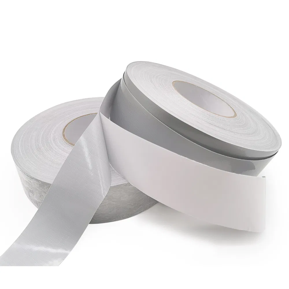 Multi-Purpose Single-Sided Rubber Silver Cloth Tape for Sealing