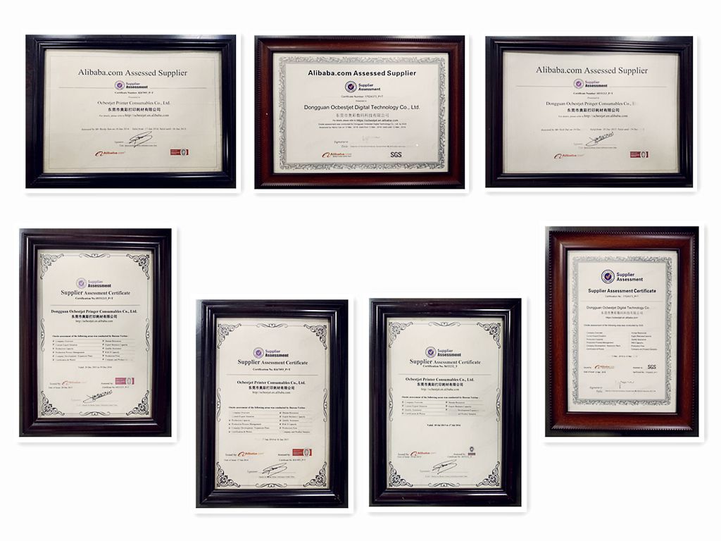 Ocbestjet 7 Colors 831 Ink Cartridge Chip for HP Latex 310 330 360 Printers