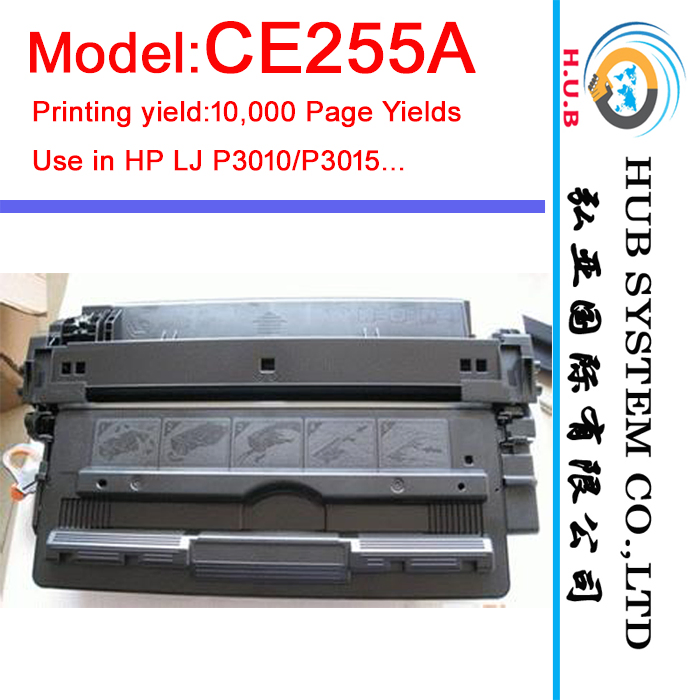 OEM Laser Printer Cartridge for HP Ce255A /Ce255X (for HP P3015 toner)