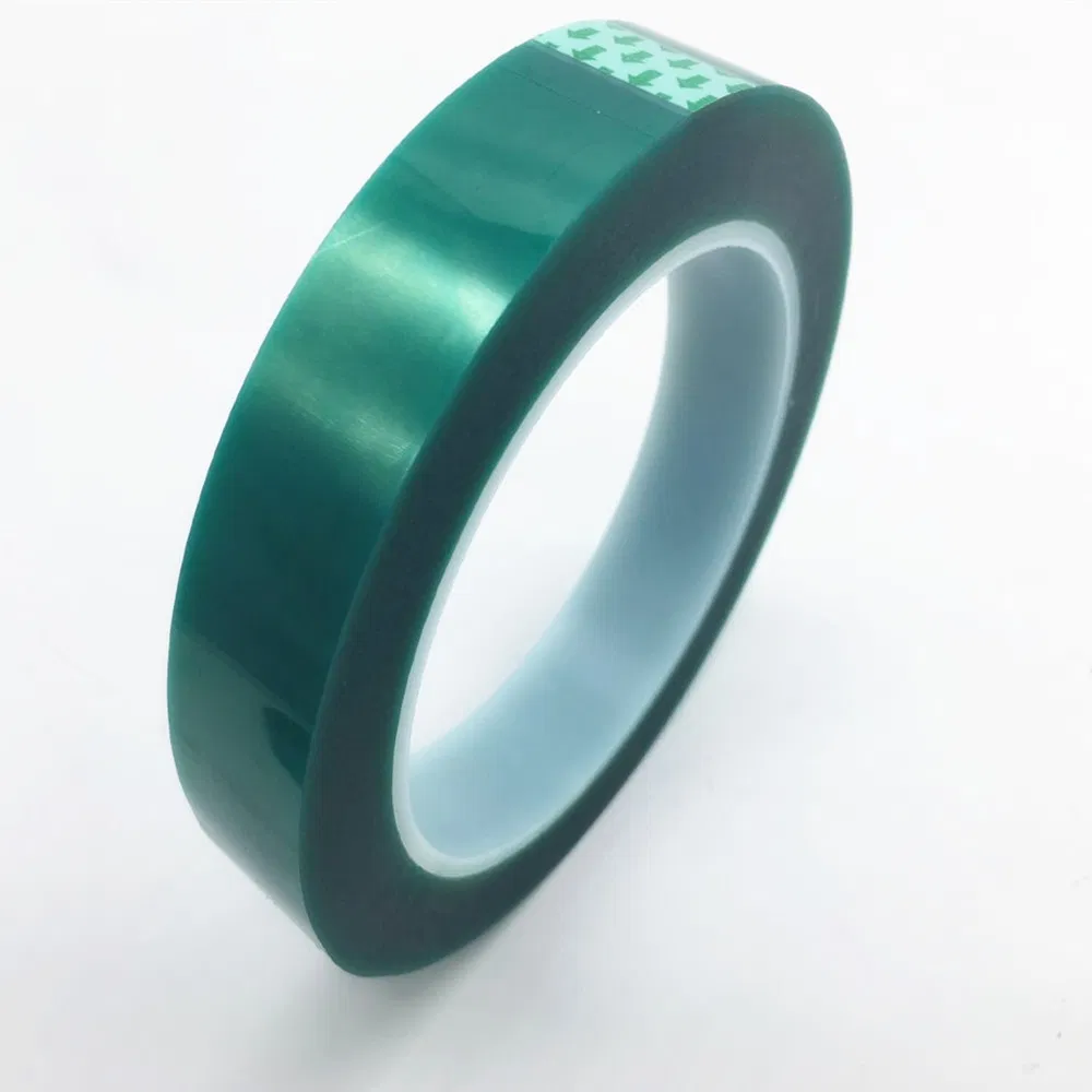 Pet Silicone Masking Tape Heat Resistant Tape 20mm Width, 66m Length