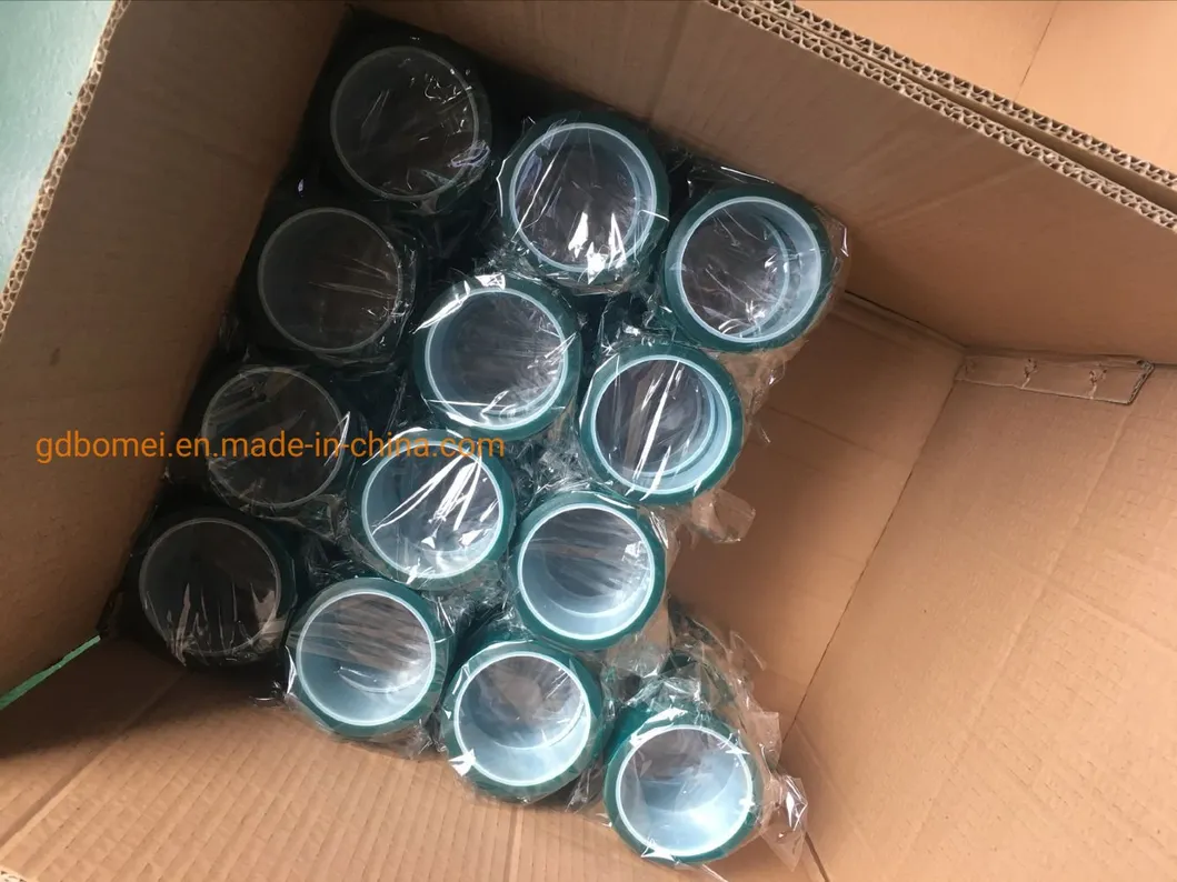 Pet Silicone Masking Tape Heat Resistant Tape 20mm Width, 66m Length