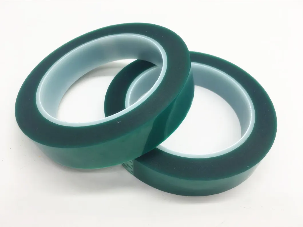 Pet Silicone Masking Tape Heat Resistant Tape 20mm Width, 66m Length