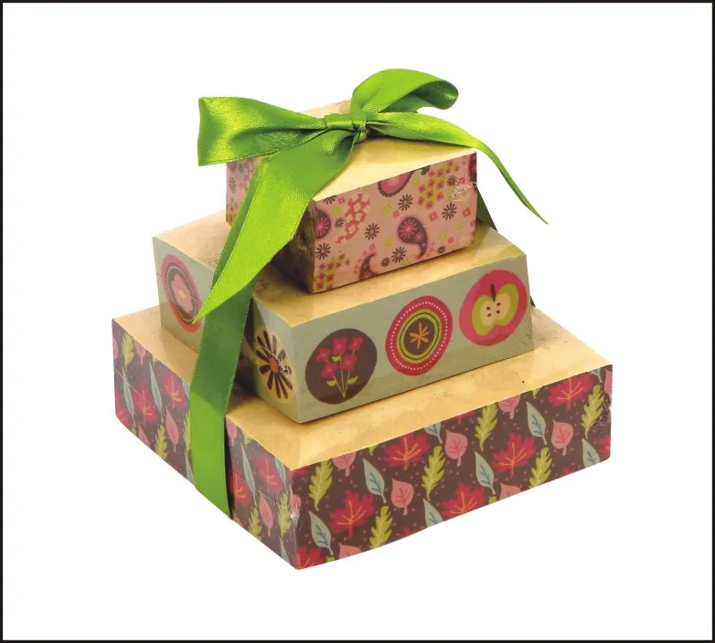 Pyramid Shaped Paper Memo Note Cube as Gift