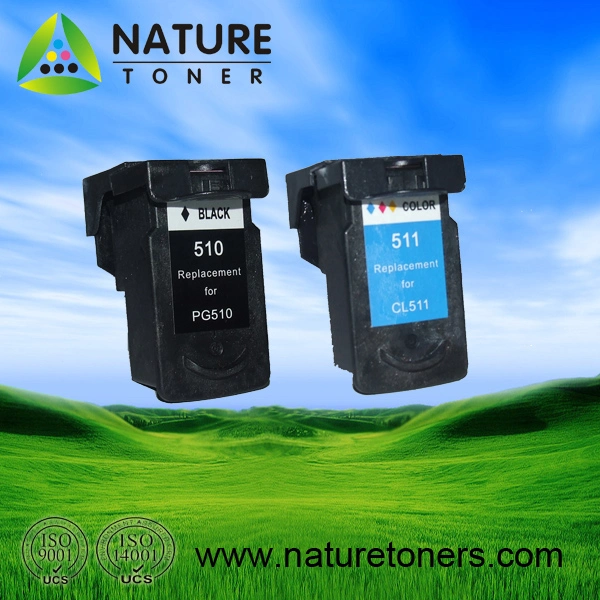 Remanufactured Ink Cartridge for Canon Pg-510, Cl-511