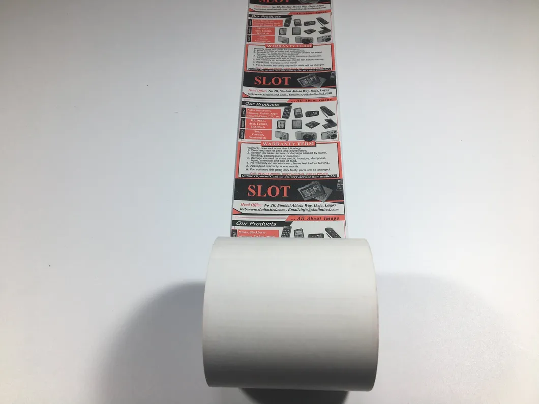 Thermal Manufacturer 48g 55g 60g 70g 75g 80g Paper Jumbo Rolls