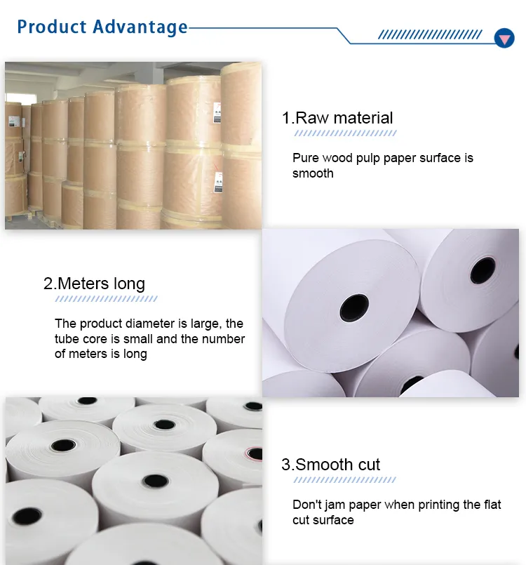 Thermal Paper 80mm Cash Register Thermal Paper Roll Hotel Check Paper Customer Size