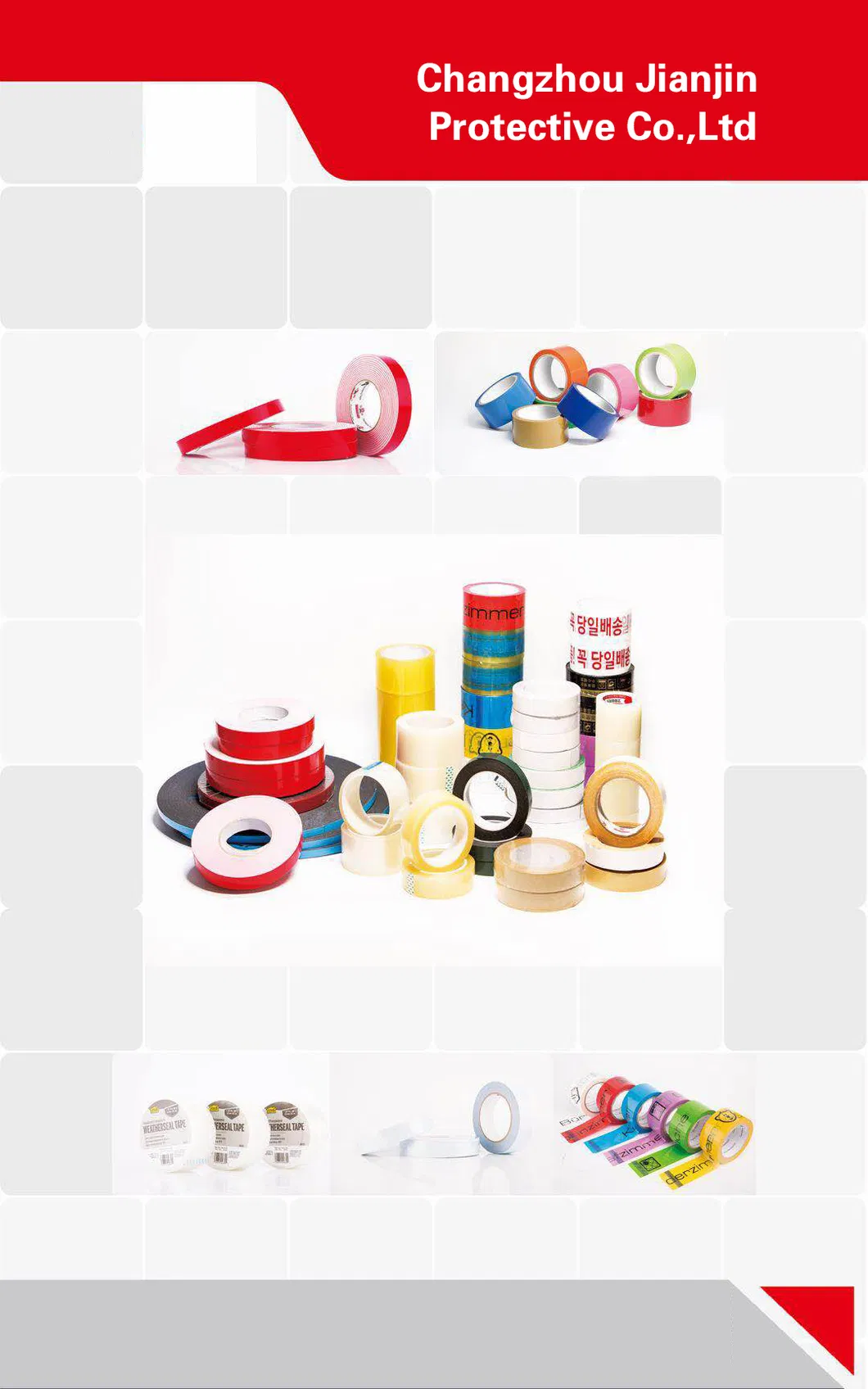 Tongming Printed Advertising Adhesive Tapes with Cheap Price