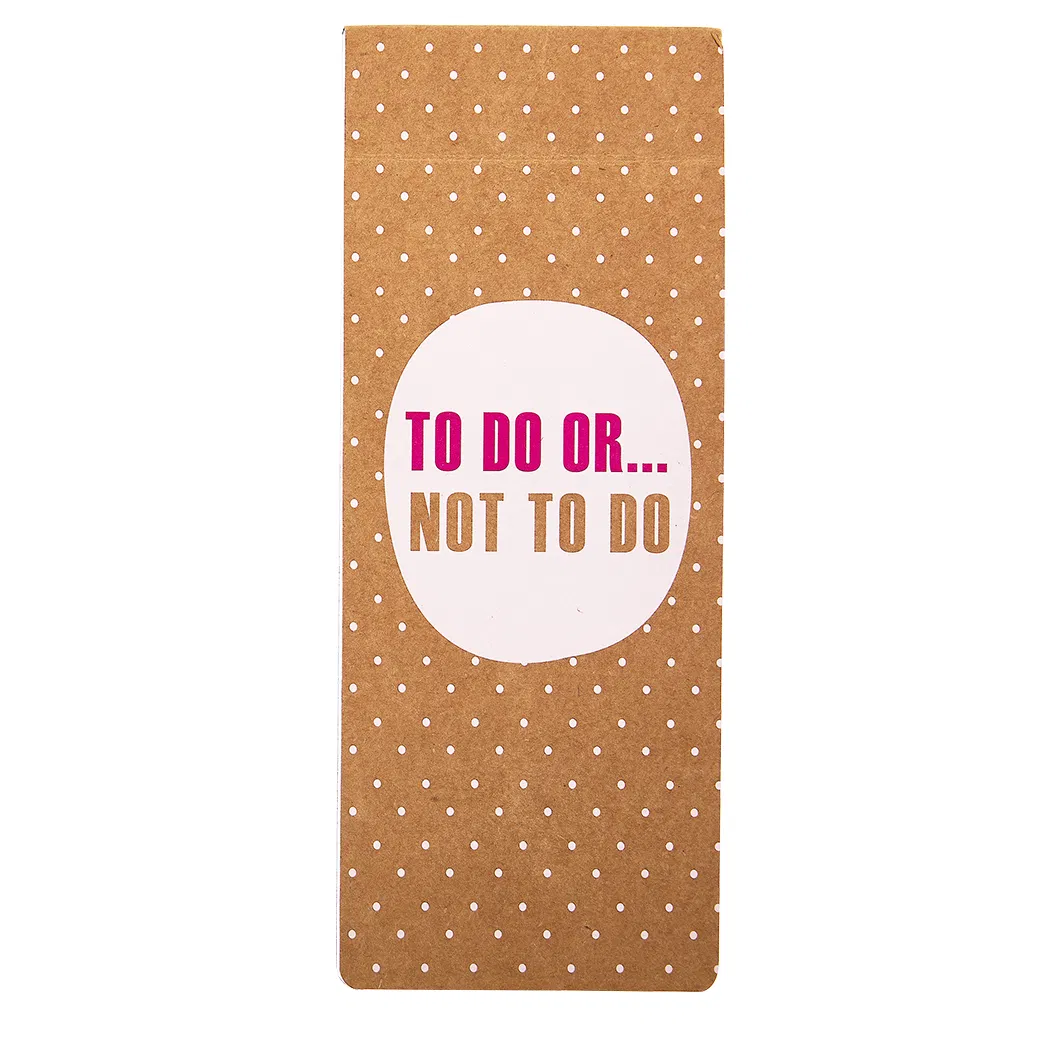 Top Glue Bound Sticky Pad with Magnet to Do List